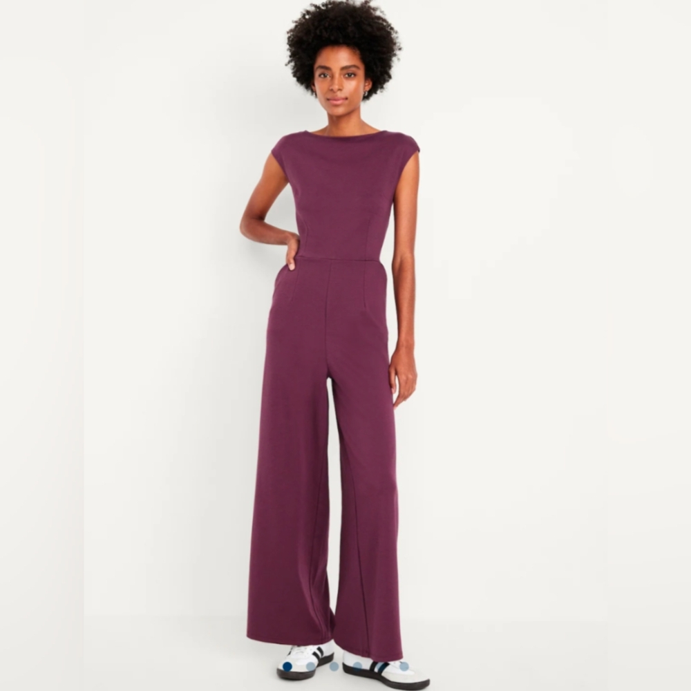 NWT Old Navy Ponte Jumpsuit